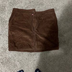 Corduroy skirt